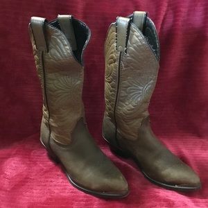 Vintage Laredo Western Leather Boots 6.5